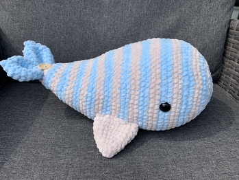 Super Anleitung, leicht umzusetzen, ich habe den Wal mit Himalaya Dolphin Babywolle gehäkelt