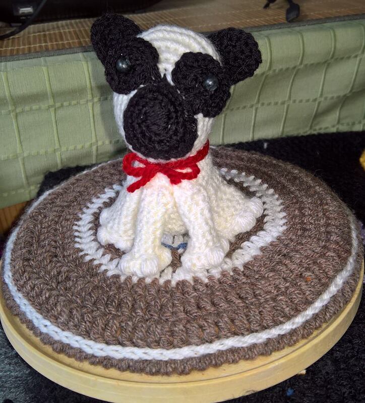 Häkelanleitung: Französische Bulldogge