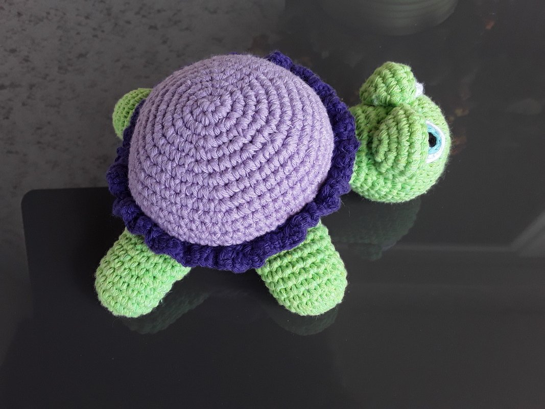 Häkelanleitung Schildkröte Cedric / Cécile ... 2 Varianten