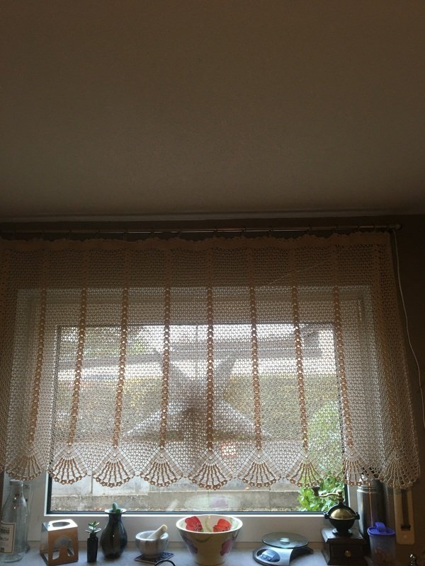 Häkelanleitung Gardine "Cona" 754120