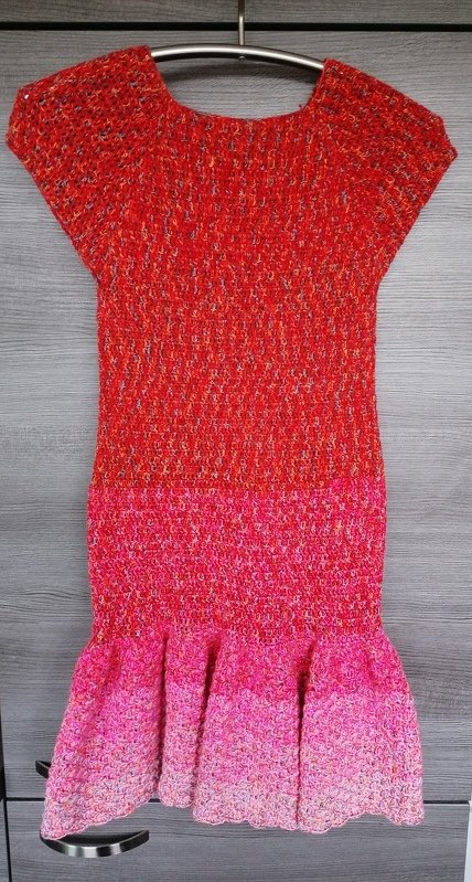 - JOLENE - Sommerkleid/ Tunika ab 74 - 56 Plus Size häkeln, aus einem Bobbel, Bobbelkeid