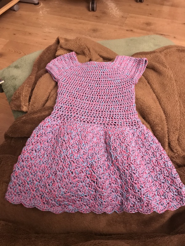 - JOLENE - Sommerkleid/ Tunika ab 74 - 56 Plus Size häkeln, aus einem Bobbel, Bobbelkeid