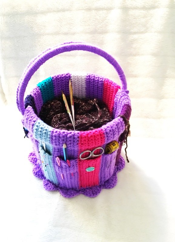 Needle Work / Handicraft Bucket