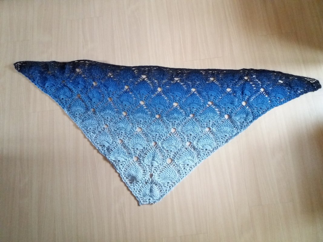 Häkelstola &quot;Pinia&quot;