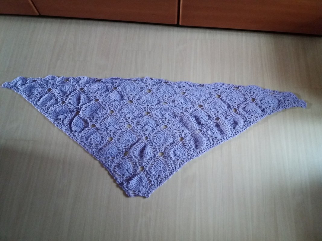 Häkelstola &quot;Pinia&quot;