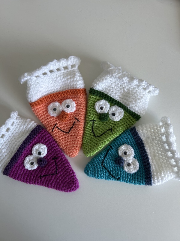 Funny School Cones - Crochet Pattern