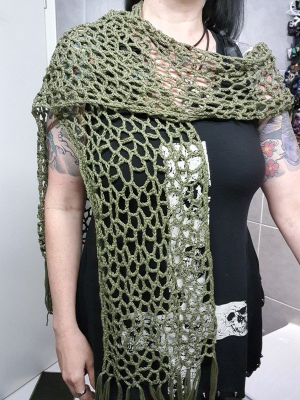 Sommerschal Nassima - Häkelanleitung