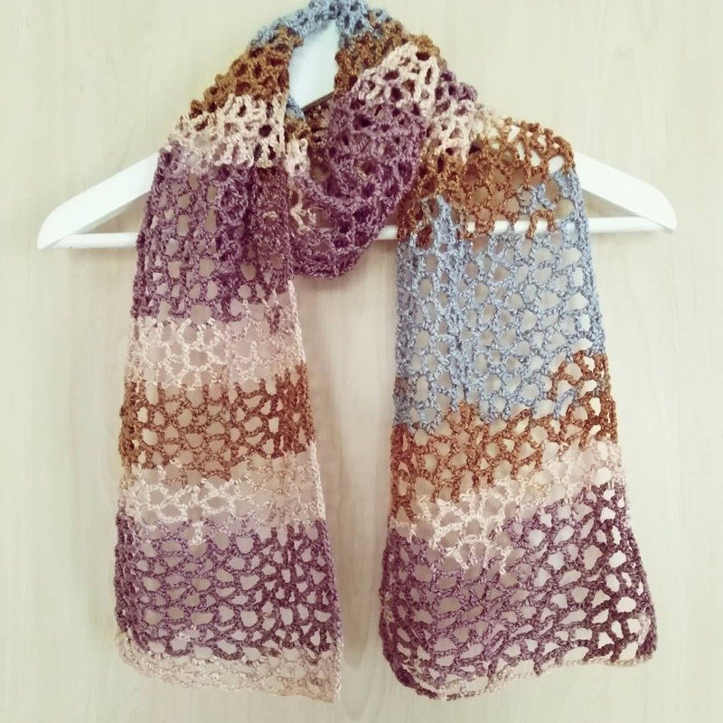 Sommerschal Nassima - Häkelanleitung