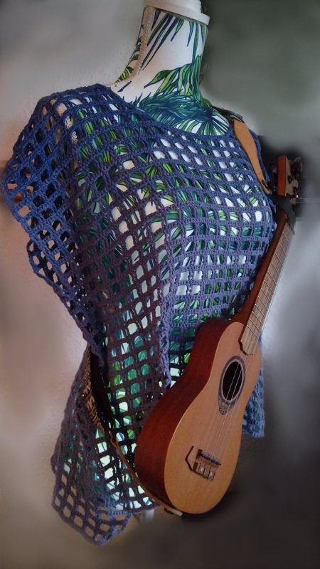 Tunic Mesh Top „Caro-Line“ - Crochet Pattern