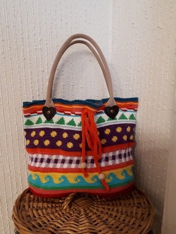 Shopper Bag chrochet pattern
