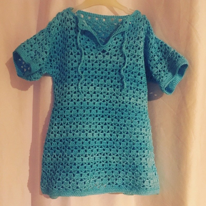 - SINA - Zipfeltunika für alle Größen häkeln, ab Größe 74 Kleinkind  bis 56 Damen, Plus Size