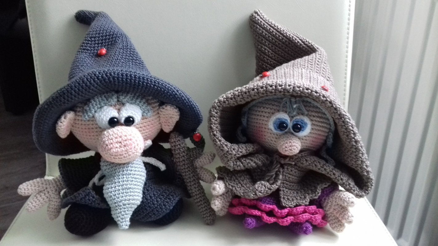 Sparpack Häkelanleitung Kobold Opa und Oma