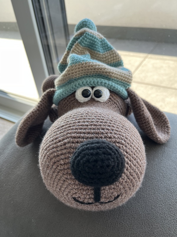 Häkelanleitung Schlumperlumpi, Hund