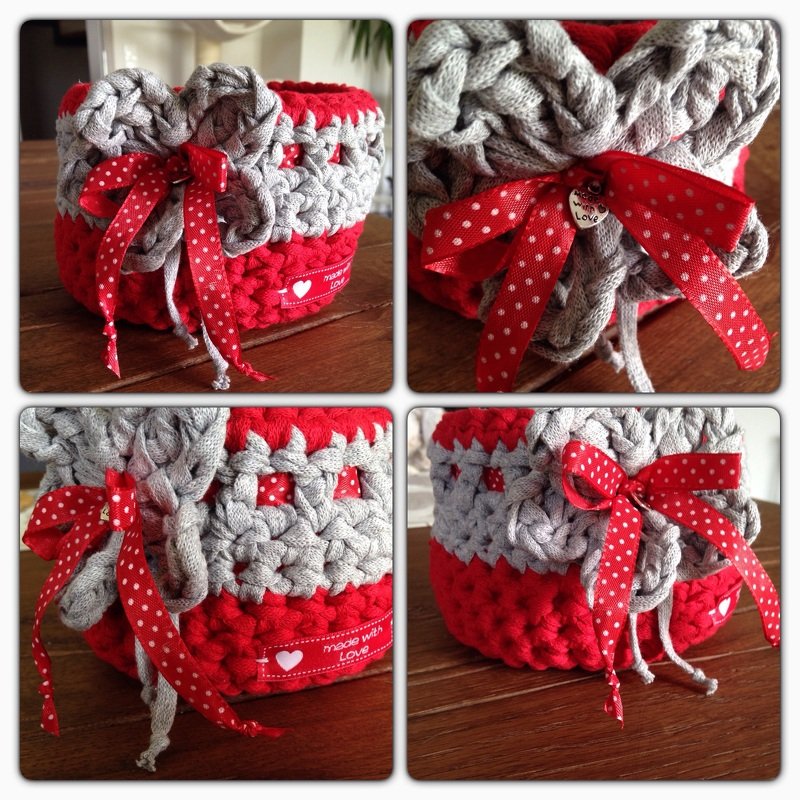 Körbchen, Utensilo, Korb, Schale, Häkelanleitung Z