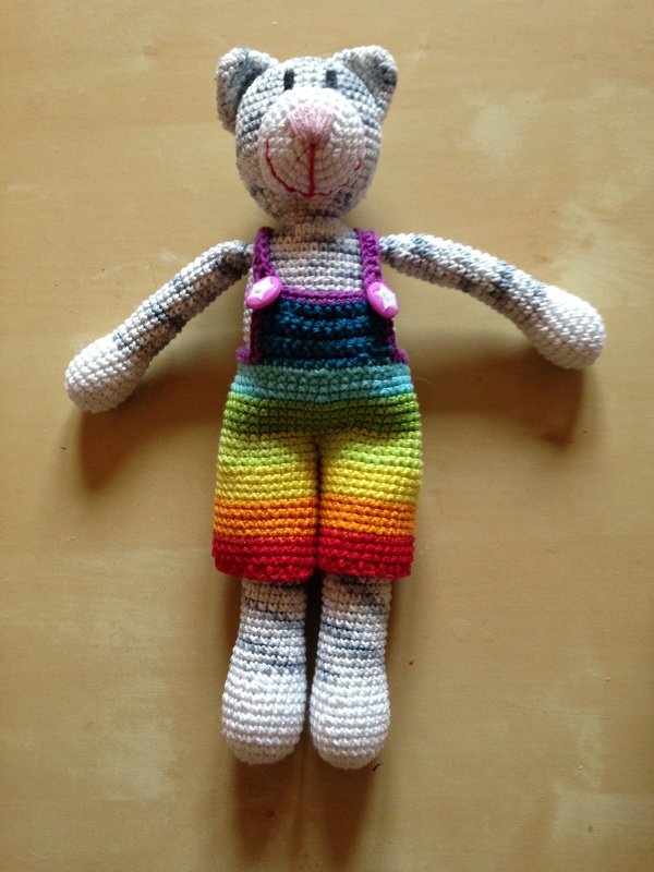 Häkelanleitung Kai Kater