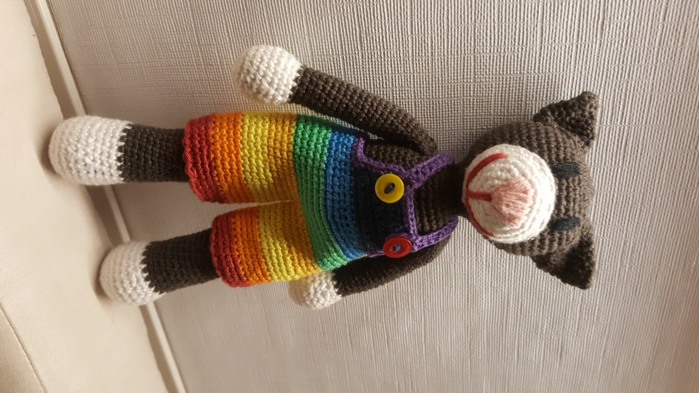 Häkelanleitung Kai Kater