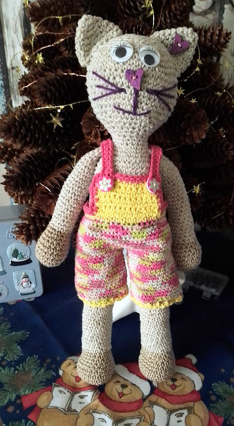 Häkelanleitung Kai Kater