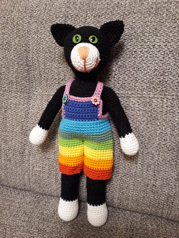 Häkelanleitung Kai Kater