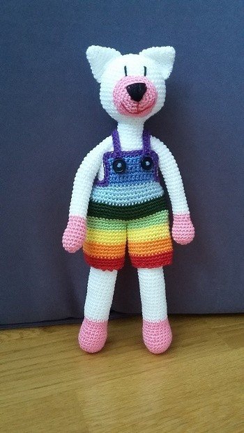 Häkelanleitung Kai Kater