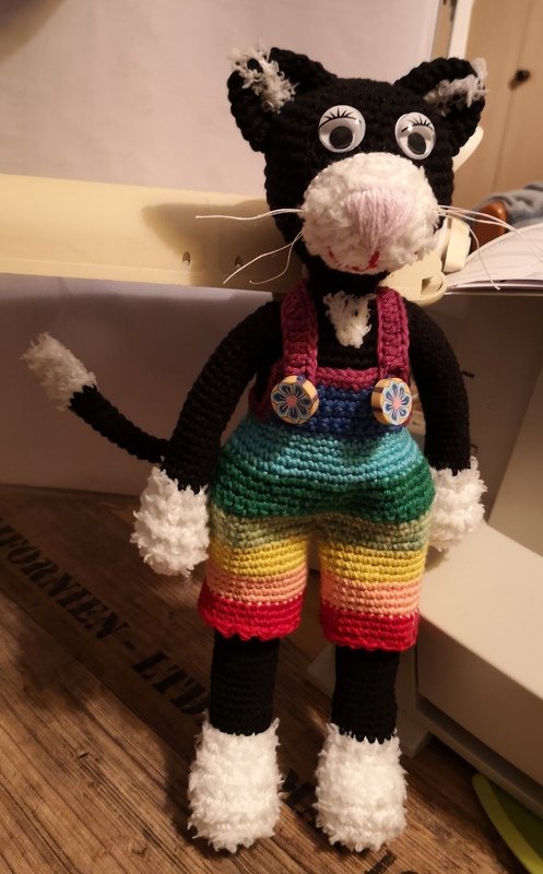 Häkelanleitung Kai Kater