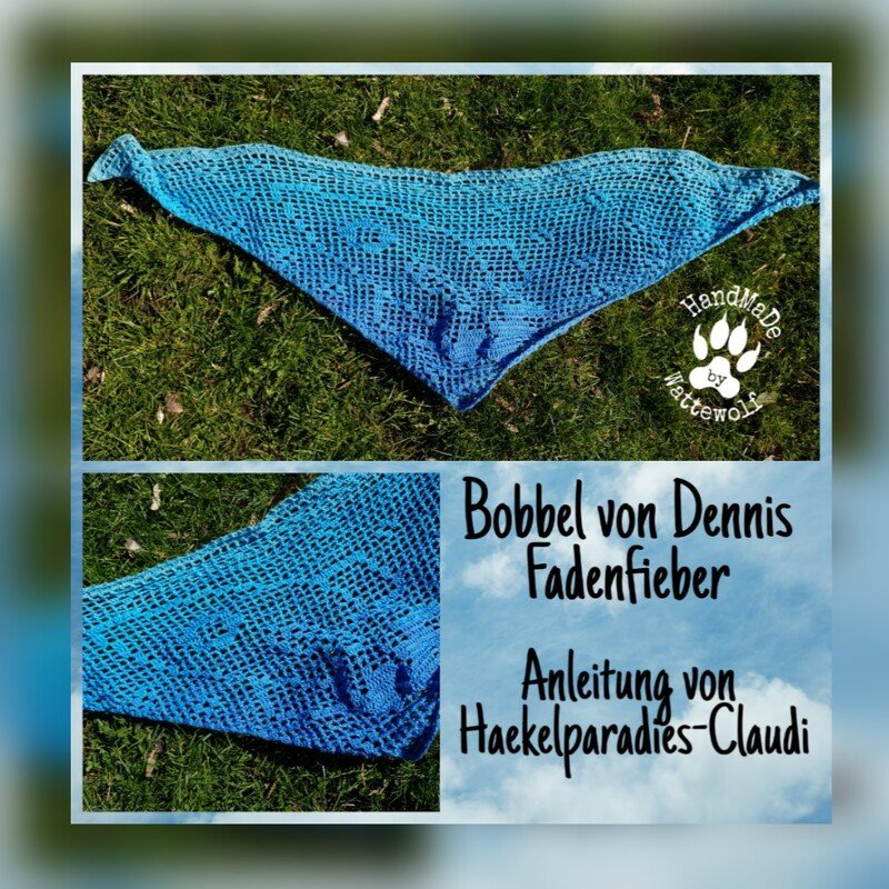 Motivtuch Raketenantrieb für Kids, Dreieckstuch, Häkelanleitung