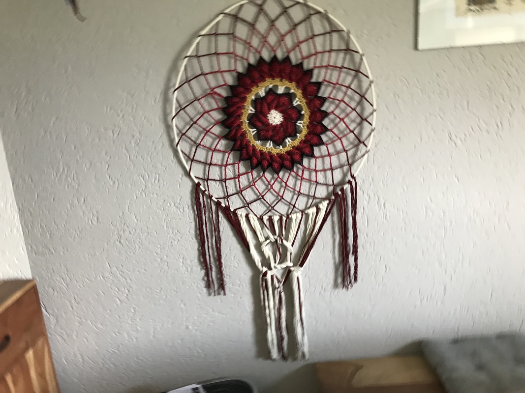 Traumfänger &quot;Blaues Wunder&quot;•.¸¸☆ஜீ✽.•*`*•.¸¸.✽