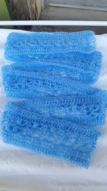 Der Sommerschal ist ein Muster das sehr viele Möglichkeiten bietet.