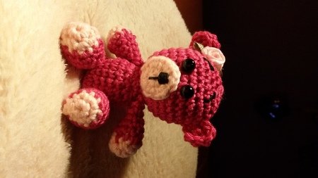 Häkelanleitung - Mini Teddy Krümel