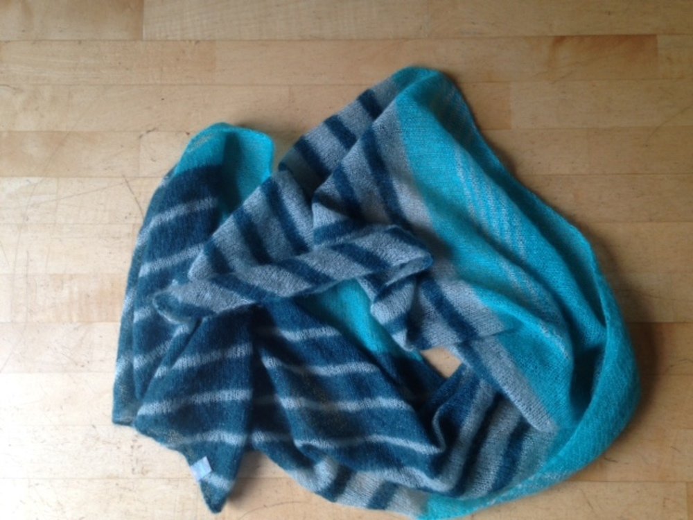 Shawl / Stole WINDSEEKER knitting pattern