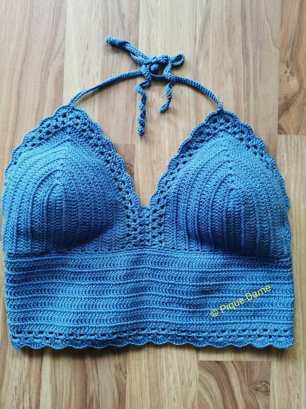 Crochet Pattern - Bikini Top LIZA - No.170E