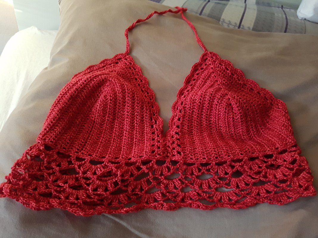 Crochet Pattern - Bikini Top LIZA - No.170E