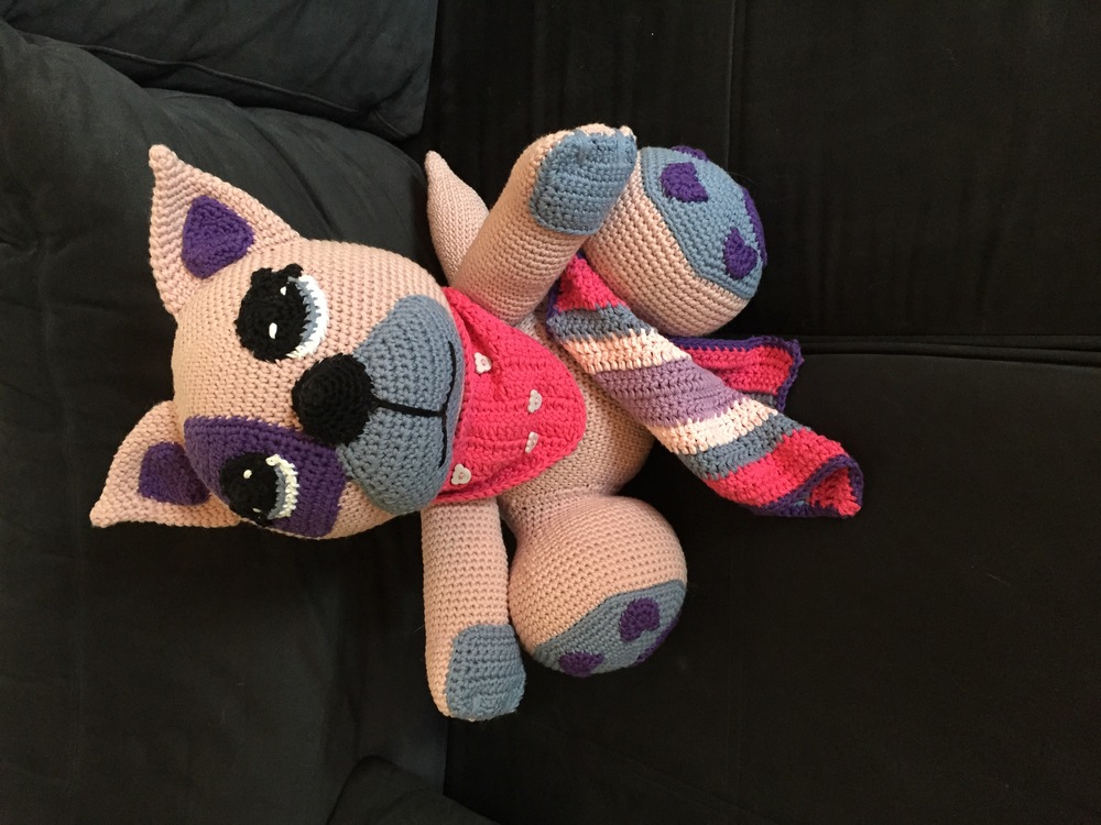 Cuddly Cat Lina - Crochet Pattern