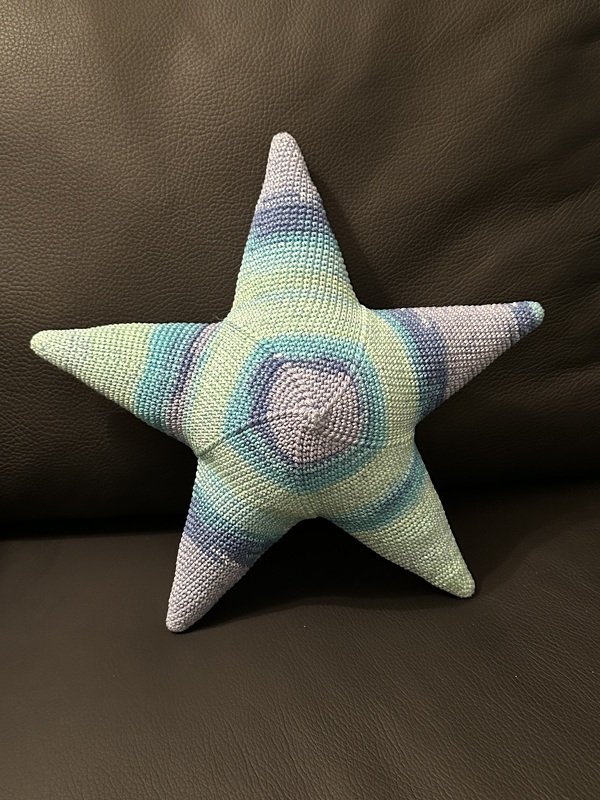 Sternkissen XXL Häkelanleitung