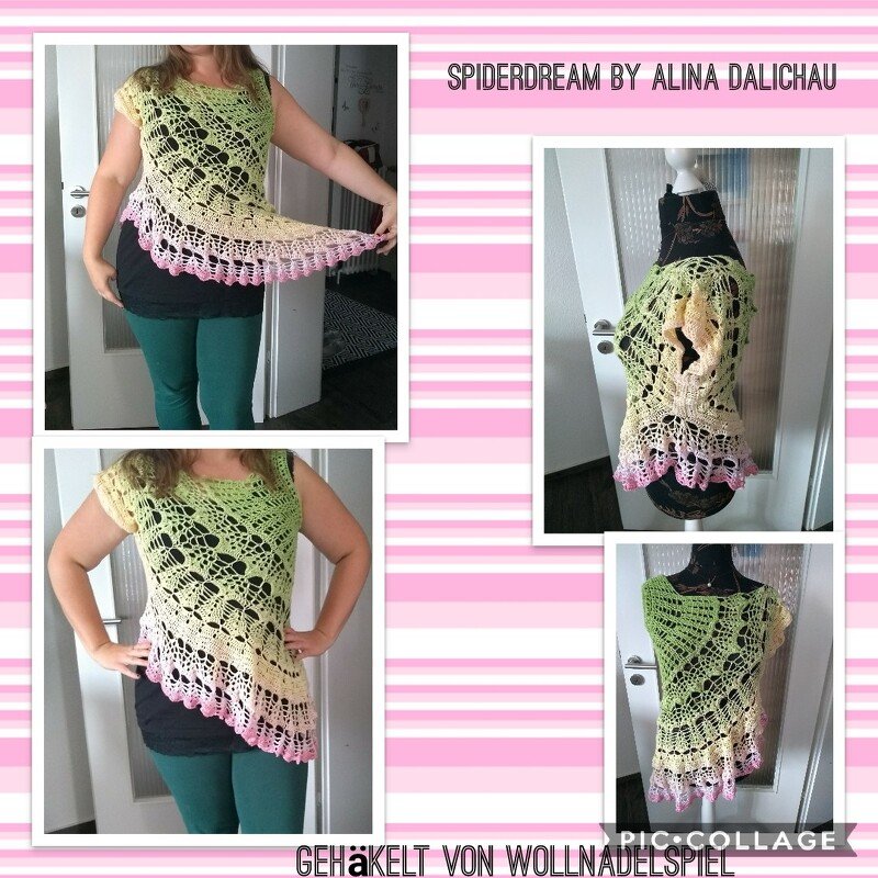 Spiderdream - Die etwas andere Häkeltunika