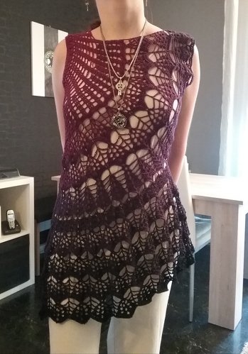 Ist einfacher zu Häkeln als es aussieht????
3fädig, 1000mll