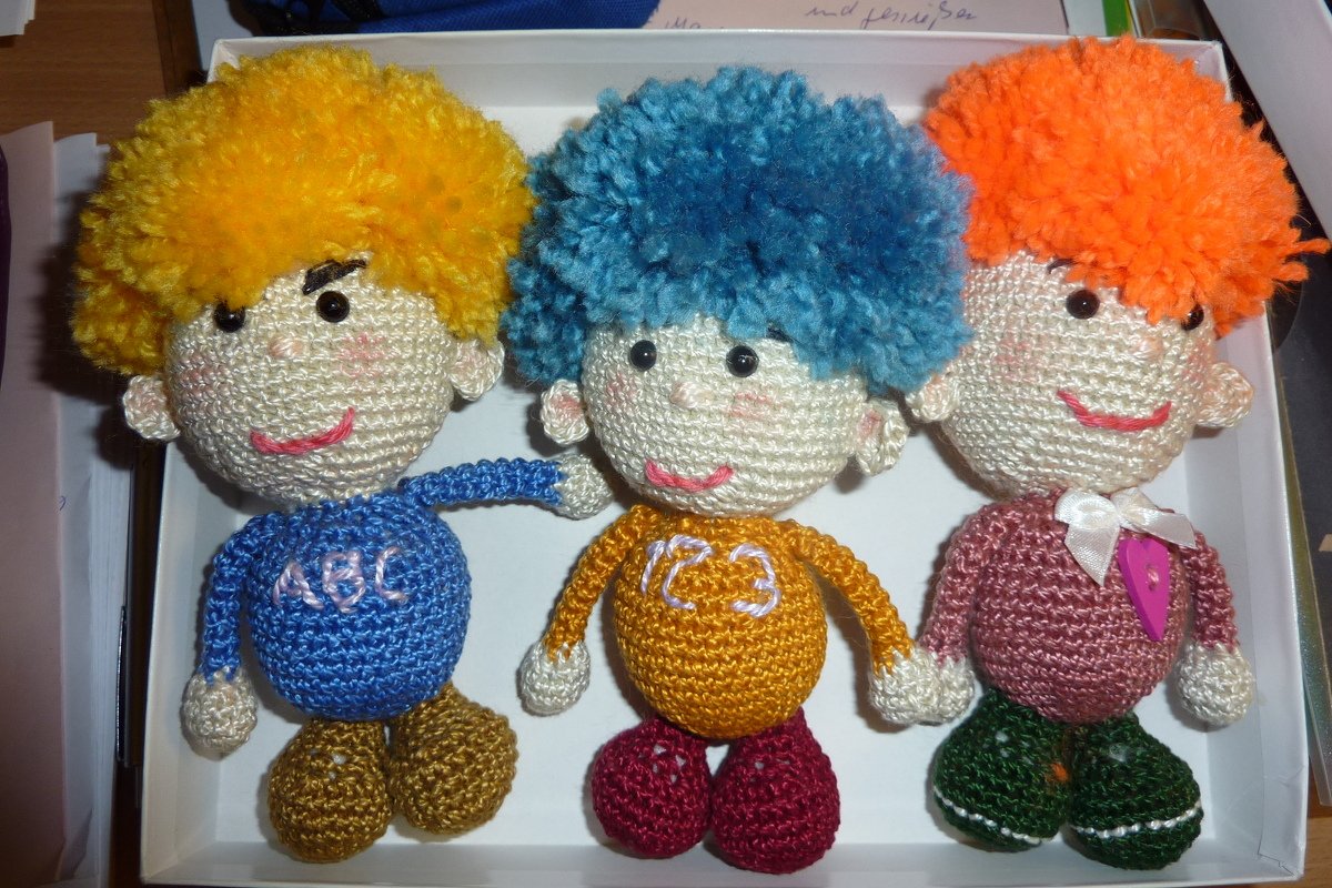 Anleitung Amigurumi „PaLuca Kids„ 13 cm Groß