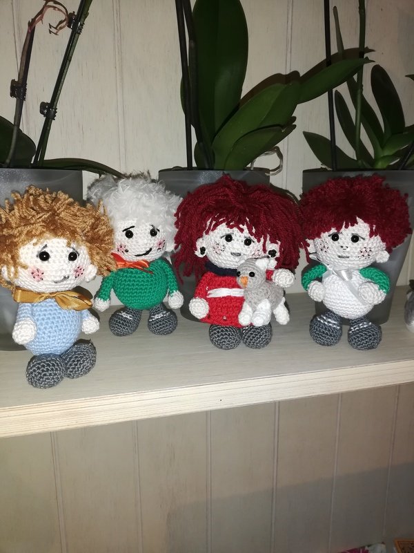 Anleitung Amigurumi „PaLuca Kids„ 13 cm Groß