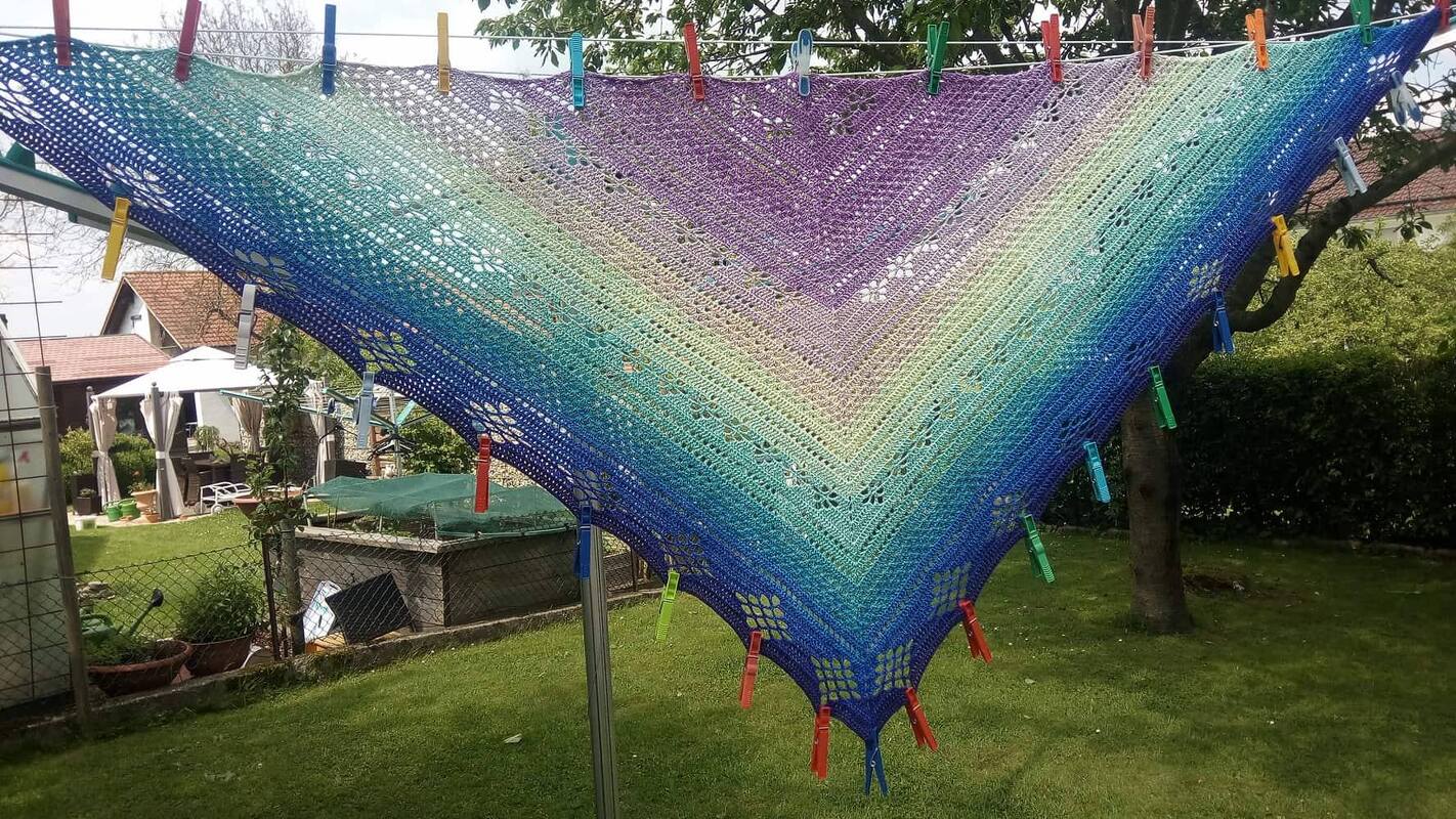 Dreieckstuch "Magic Primavera"