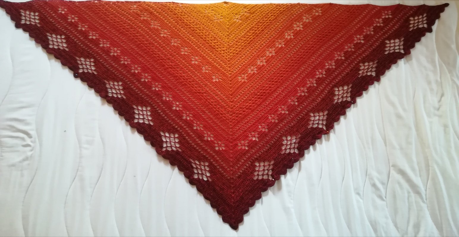 Dreieckstuch "Magic Primavera"