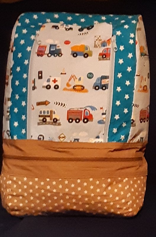 Rucksack "BigKlapPack" (Nähanleitung &amp; Schnittmuster für 2 Größen)