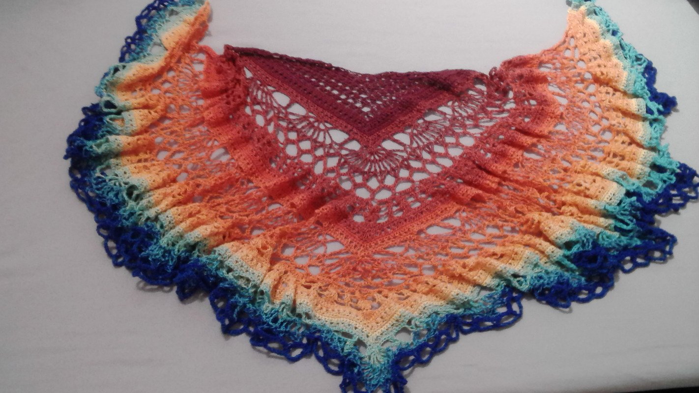 Sommerschal Romantic Ruffle