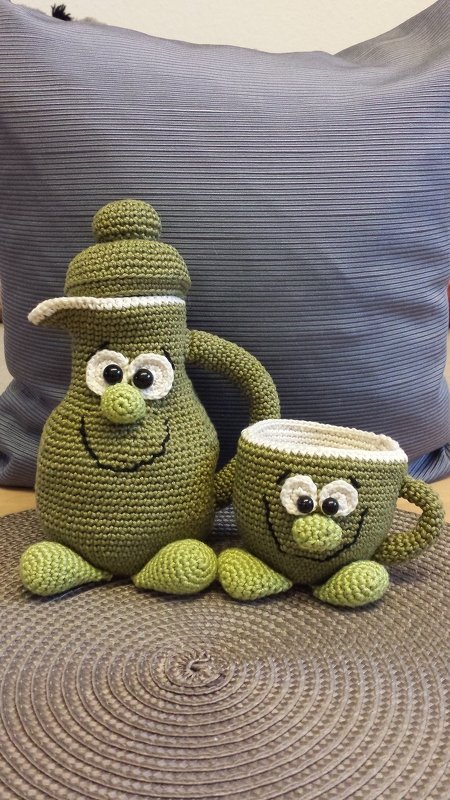 Sparset: Häkelanleitung "süßes Gedeck" - Perfekte Geschenkidee!