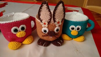 ...tolle Idee, habe es mal mit Hasenohren probiert