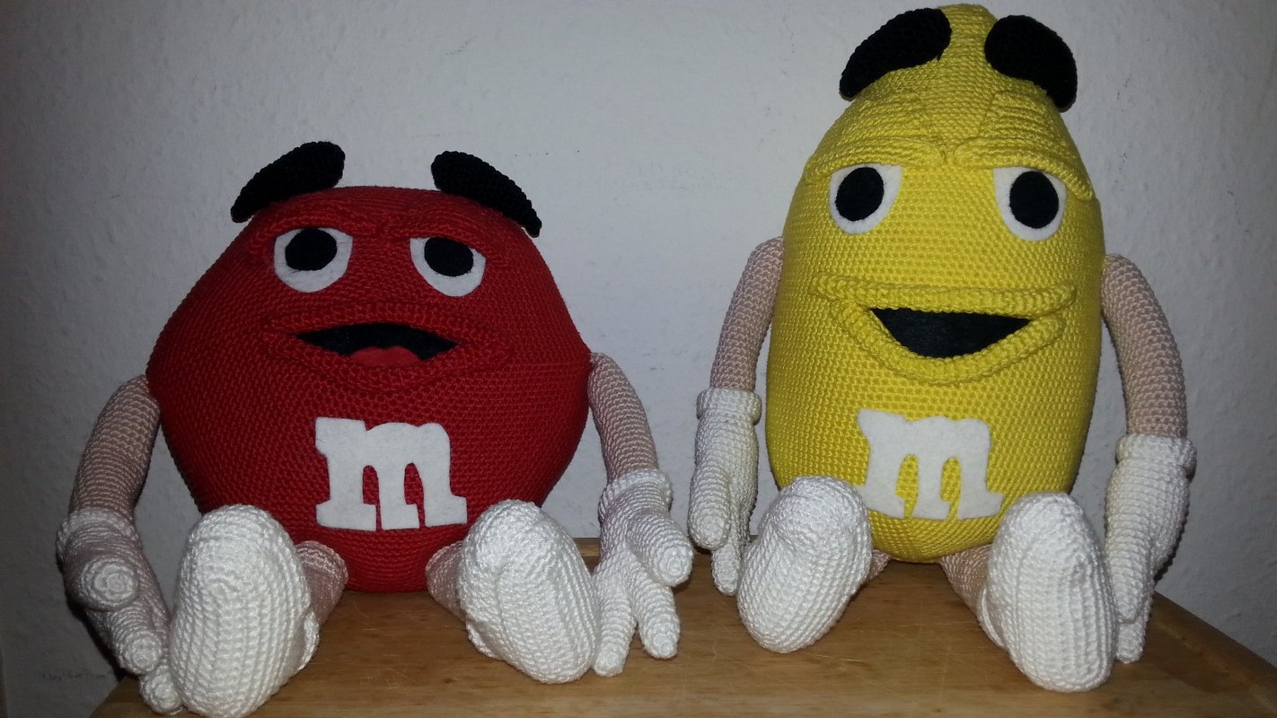 M&amp;M's Rot und Gelb Anleitung