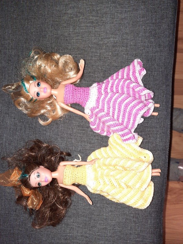 Häkelanleitung: 3-teiliges Sommer-Set Puppenkleidung