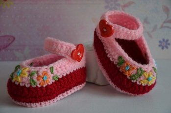 Die süßen Schühchen sind schnell fertig...Anleitung toll :)