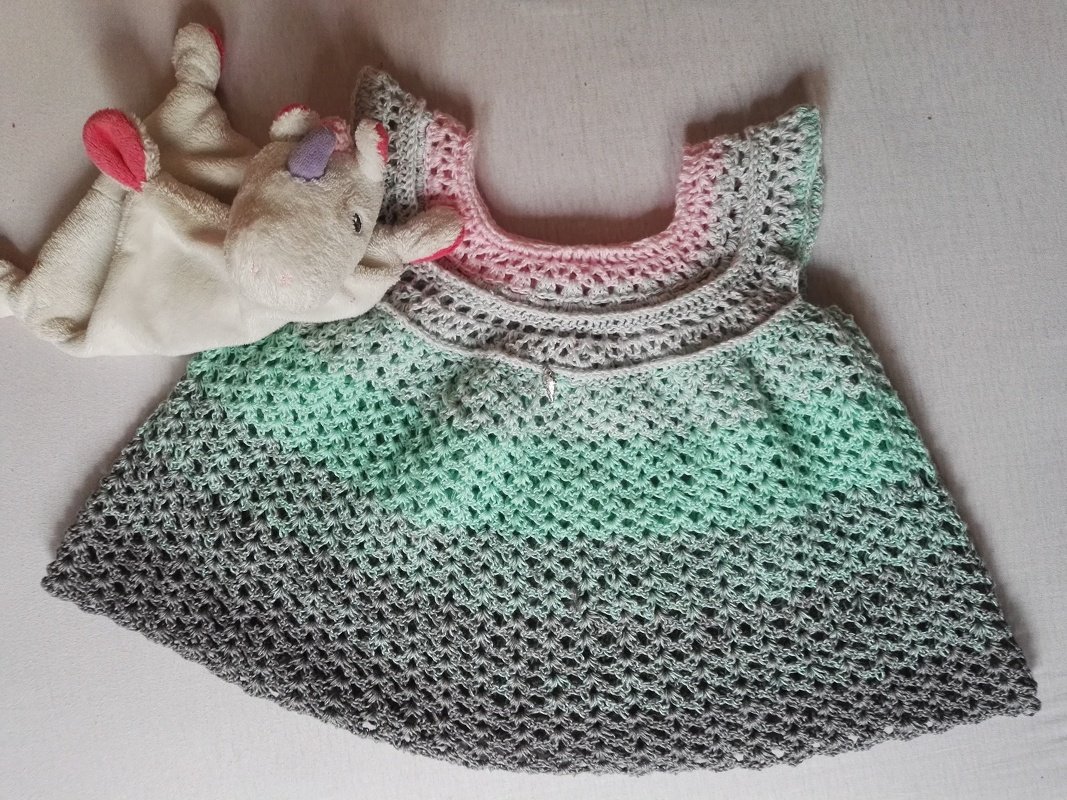 Häkelanleitung Kleid/Tunika ++ Feenstaub ++ alle Größen