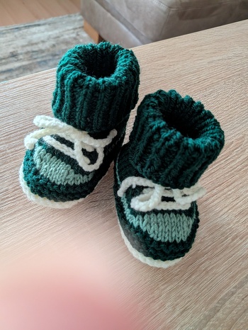 Klasse Beschreibung, war ganz einfach zu stricken