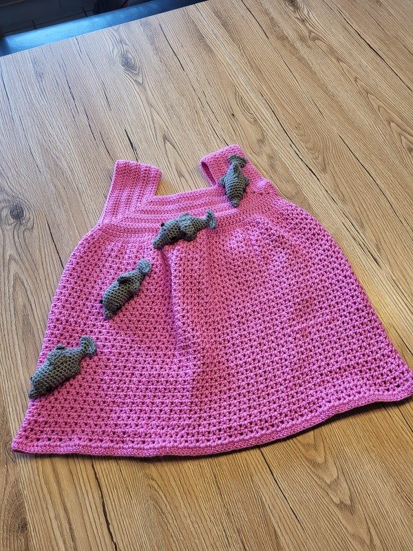 Mädchenkleid Gr. 92 - leicht abwandelbar auf andere Größen