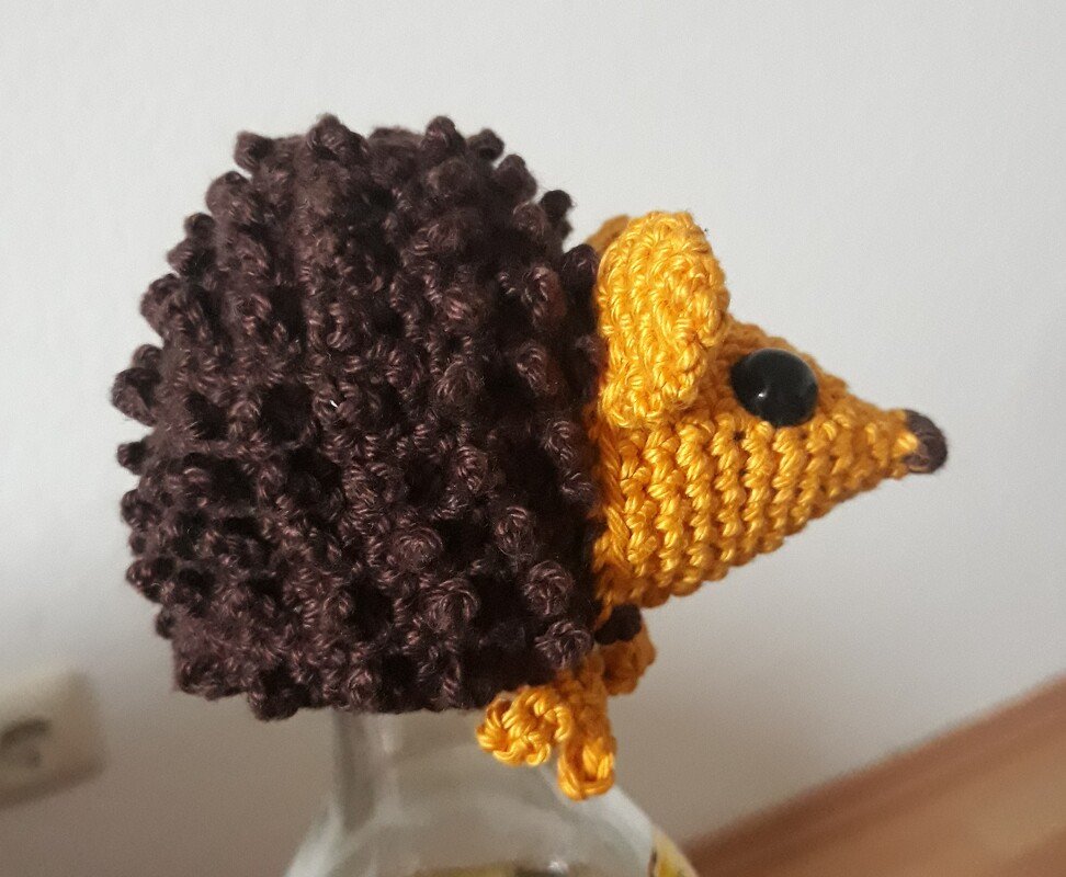 Igel Eierwärmer Häkelanleitung